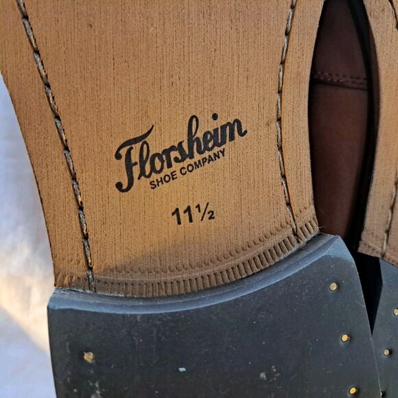 Florsheim Montinaro Leather Cap Toe Men\'s size 11.5D 11738 Tan Brown NEW scuffs main image 16